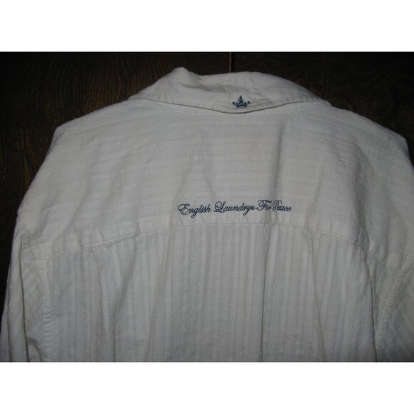 Mens English Laundry Christopher Wicks Limited Numbered Ban The Bombs Shirt 2XL - Picture 6 of 6